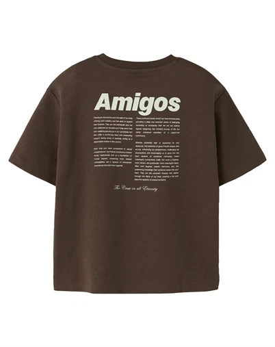 Name It - NKMHolle T-Shirt - Chestnut
